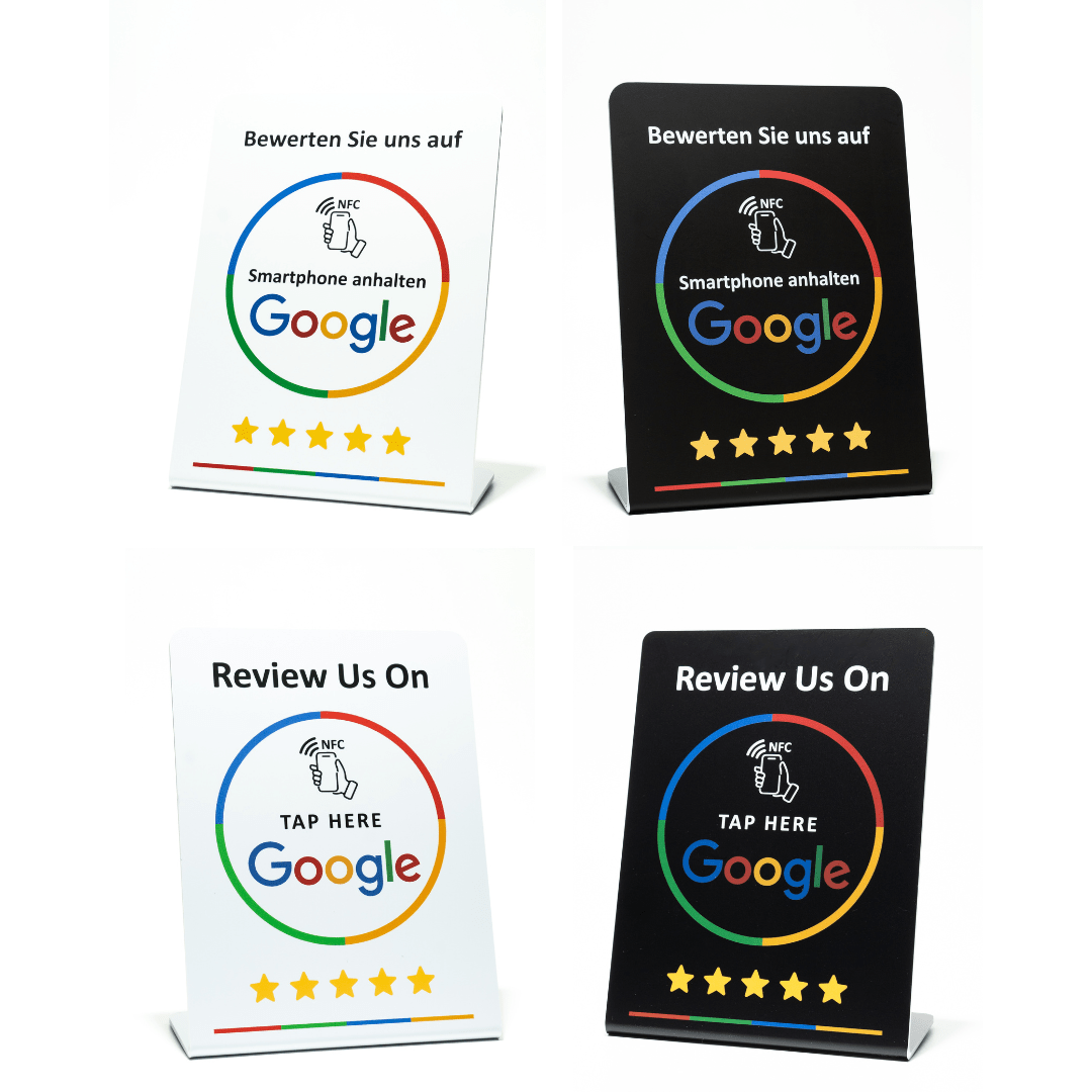 NFC - Aufsteller von Custom Ratings | Erstelle dein Bundle - Custom Ratings